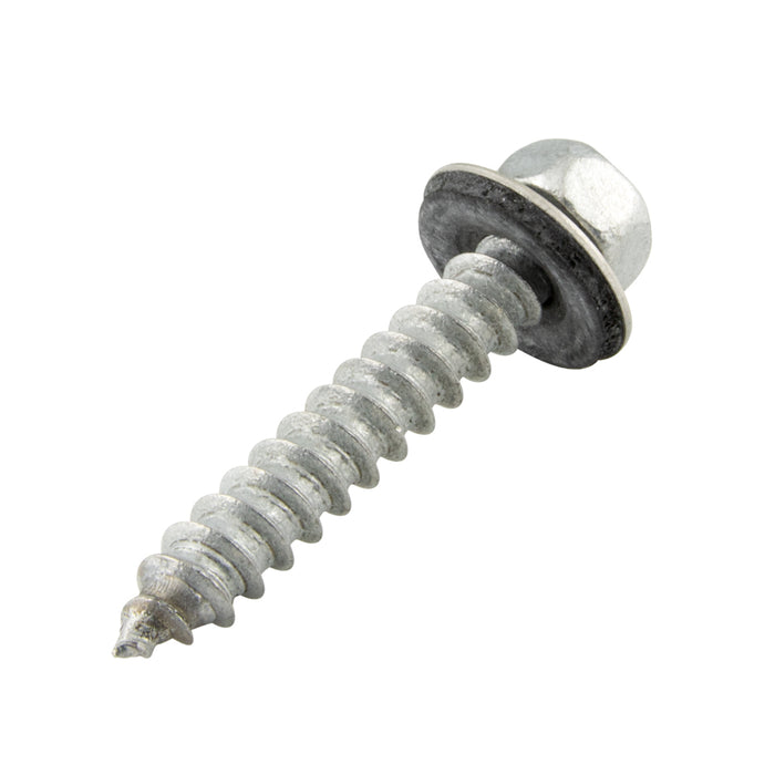 Tapping Screw, Hex Head Unslotted Drive, Type A, #14 x 1-1/2" Length, Stainless Steel by Spaenaur Inc.