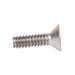Security Screw, Flat Head Security Hex Socket Drive, 1/4"-20 UNC x 2" Length, Stainless Steel by Spaenaur Inc.