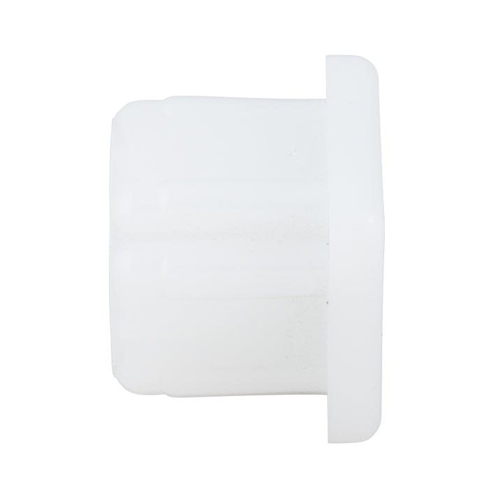 Plug Glide for 16/18 Gauge Square Tube 1" x 1/4"-20 Polyethylene Natural Color by Spaenaur Inc.