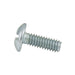 Machine Screw, Truss Head, Combination Sqaure Socket Slot Drive, #8-32 UNC x 1-1/8" Length, Steel Zinc Plated by Spaenaur Inc.