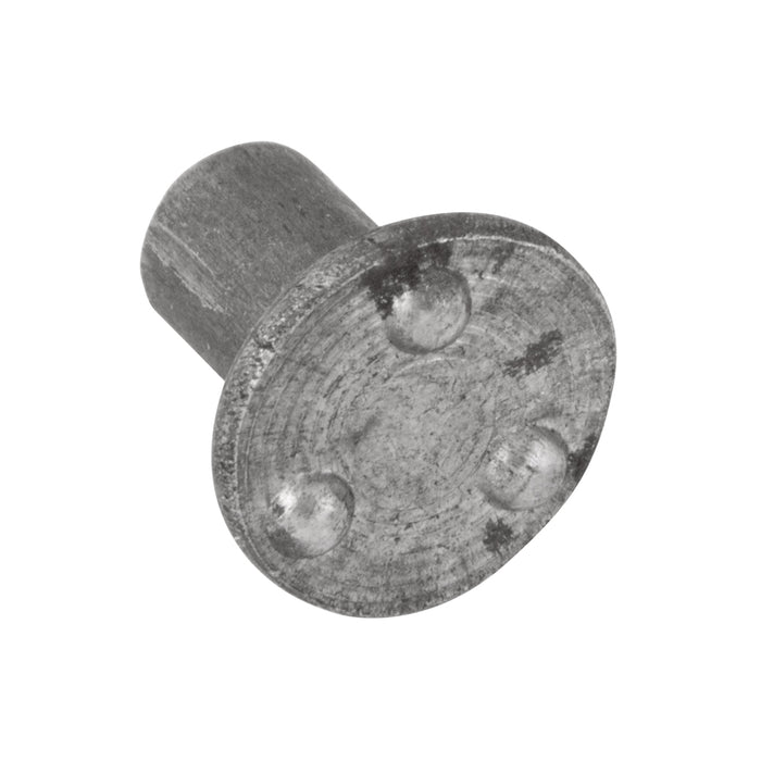 Projection Weld Pin Three Projections Top Of Head 0.250" DIA x 1/2" LONG Low Carbon Steel by Spaenaur Inc.