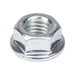 Écrou hexagonal à bride dentelée M8 classe 8 en acier zingué par Spaenaur Inc.