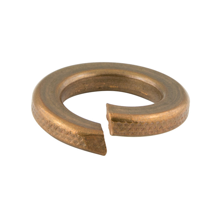Helical Split Lockwasher DIN 127B M4 (4.1mm ID x 7.6mm OD) Silicon Bronze Plain DIN 127B/BRonze M4