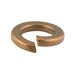 Helical Split Lockwasher, Bolt Size #6 (.047" Wd x .031" TH) Silicon Bronze ANSI B18.21.1-1972(R1983) by Spaenaur Inc.