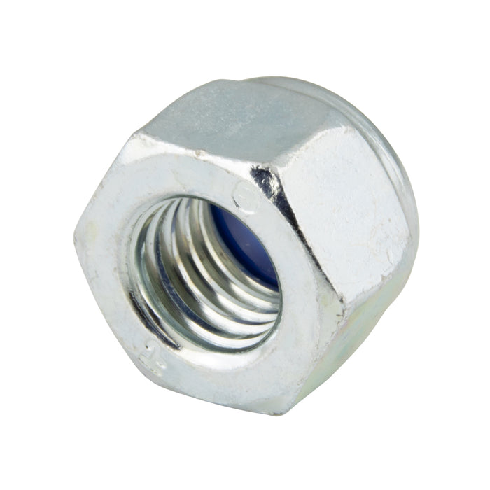 Nylon Insert Hex Locknut, DIN 982 M24 x 3.00 CL 10 Steel Zinc Plated DIN 982/10-ZP M24 by Spaenaur Inc.