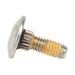 Camtainer Flanged Nut, torx T-55 5/16"-18 UNC x 1/2" LG, 1" HD DIA. Low Carbon Steel Hardened Js 600 Zinc Plated by Spaenaur Inc.