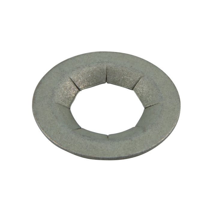Pushnut, Round Flat Type, Style Pd to Fit 5/32" DIA. Smooth Round Stud Spring Steel Mechanical Zinc Plated