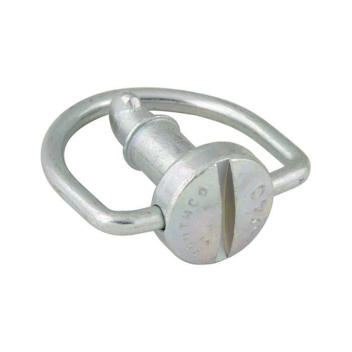 Goujon à fixation quart de tour, grande série, tête à oreilles, longueur 0,785 po, acier 1008, zingué chromate par Spaenaur Inc.