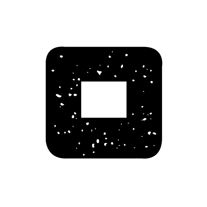 Sponge Extrusion,Hollow Rectangular 0.500" x 1.000", .125" Wall THK, 50Ft LGTH, Closed Cell Neoprene Sponge Black