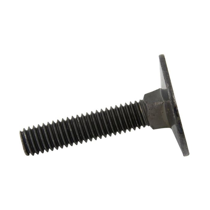 Elevator Bolt, Large Head, 3/8"-16 x 2-1/2" Length, Steel Plain Grade 5, ASME/ANSI B18.5