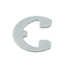 External Retaining Ring 3/16" Shaft DIA Spring Steel Trivalent Zinc Plated by Spaenaur Inc.
