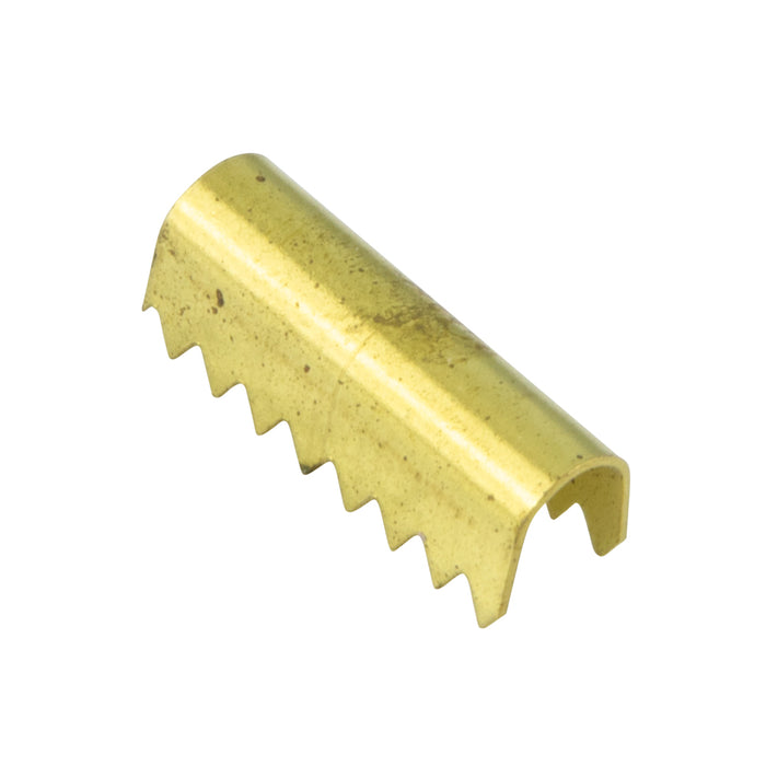 Cord Coupler Capacity 3/32" to 1/8" Cord, 1/2" Length Brass Plain by Spaenaur Inc.