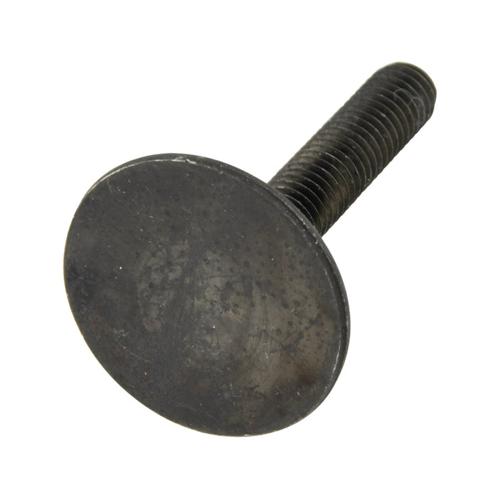 Elevator Bolt, Large Head Flat countersunk Head, 5/16"-18 x 2" Length, Steel Plain Grade 5, ASME/ANSI B18.5