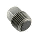 Bouchon magnétique à tête carrée pour tuyau 3/8"-18 NPTF x 1,05" O/A LGTH Aimant néodyme, corps en acier par Spaenaur Inc.