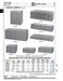 Cabinet Storage 18 Drawers 34" W x 11" H x 11 5/8" D Steel, Gray Baked Enamel by Spaenaur Inc.