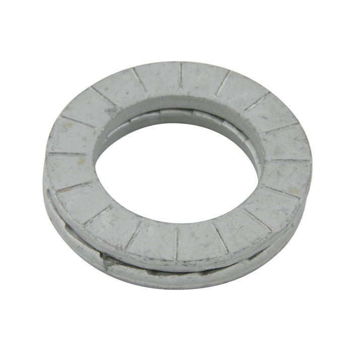 Disc-Lock Washer, Bolt Size 9/16"(14mm), .572" ID x 1.128" OD x .175" THK Per Pair Hardened Steel Glued Delta Protekt Coated