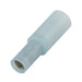 Adaptateur bullet, sans soudure .156 Adaptateur bullet électrolytique en cuivre brillant étamé, isolation en nylon transparent par Spaenaur Inc.