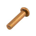Round Head Solid Rivet 3/32" DIA x 5/16" LONG Copper by Spaenaur Inc.