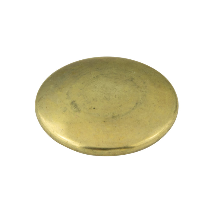 Capuchon durable 24 Ligne (0,600 po) Longueur du cylindre 1/4 po Laiton brut par Spaenaur Inc.