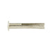 Rivet fendu à tête ovale 1/8 po de diamètre x 3/4 po de longueur, tête de 7/32 po de diamètre, en laiton nickelé, fabriqué par Spaenaur Inc.