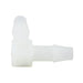 Miniature Barbed Elbow for 1/16" Tubing ID Nylon by Spaenaur Inc.