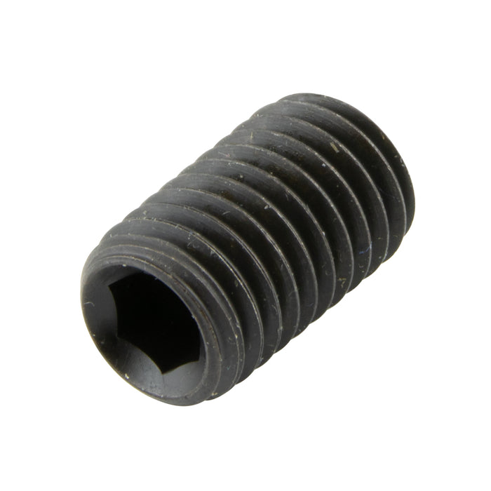 Hex Socket Set Screw, Flat Point M4 x 0.70 Pitch x 6mm CL 45H Alloy Steel Plain DIN 913/45H M4X6