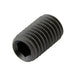 Vis à six pans creux, tête plate, M4 x pas de 0,70 x 25 mm, CL 45H, acier allié, finition brute, DIN 913/45H M4X25, fabriquée par Spaenaur Inc.