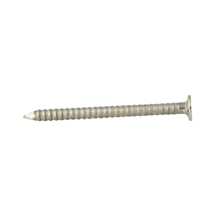 Annular Ring Shank Common Nail 6 GA x 4" LONG 316 Stainless Steel