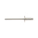 Pop Rivet Large Flange HD, Open End 1/8" x .390" LONG (.188"-250" Grip) 300 Series Stainless Steel by Pop®