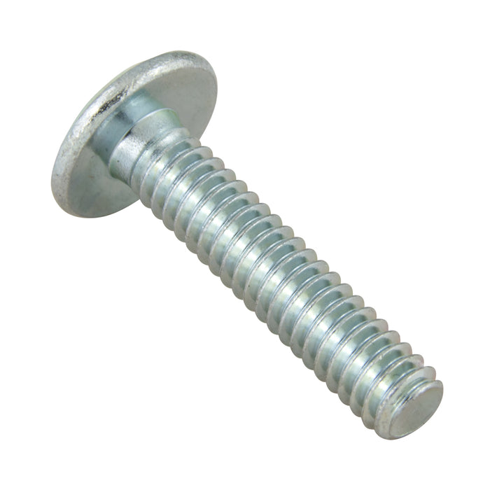 Rampa Flat Head Screws Type Kf with Hex Drive, 15 mm OD Flat HD M6 x 35mm LGTH Class 4.8 Steel Zinc Plated