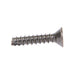 Thread-Cutting Screw Flat Phil HD #5 x 5/8" LONG, Type 25 Hardened Steel Black Zinc Finish by Spaenaur Inc.