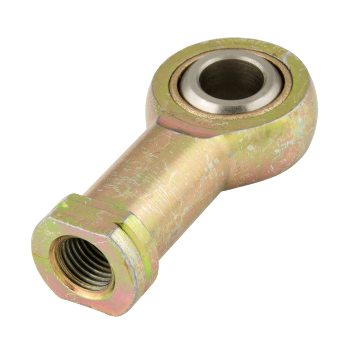 Embout à roulement, série Alinabal V, boîtier en acier plaqué, bague en bronze phosphoreux, bille en acier plaqué trempé Femelle 5/8"-18 Filetage à gauche Acier doux