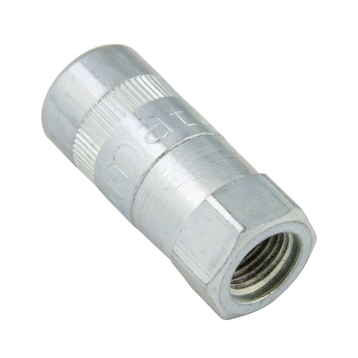 4 Jaw Hydraulic Coupling for GRease Gun for Type H DIN 71412 M10 x 1 x 24 Steel Zinc Plated by Spaenaur Inc.