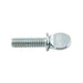 Thumb Screw, Spade Head W/Shoulder #10-24 UNC x 3/4" LONG Low Carbon Steel Zinc Plated by Spaenaur Inc.