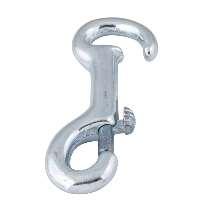 Bolt Snap Open Eye Light Chain Pattern 3/8" Eye x 3 1/4" O/A LGTH x 5/16" Snap Cast Malleable Iron, Zinc Pl by Spaenaur Inc.