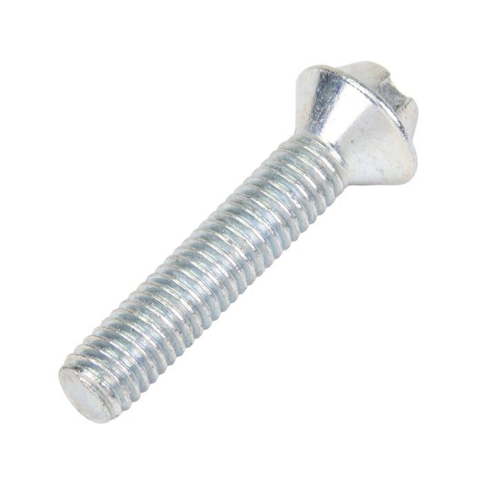 Machine Screw, Countersunk Head, Unslotted Drive, 1/4"-20 UNC x 1/2" Length, Steel Zinc Plated by Spaenaur Inc.