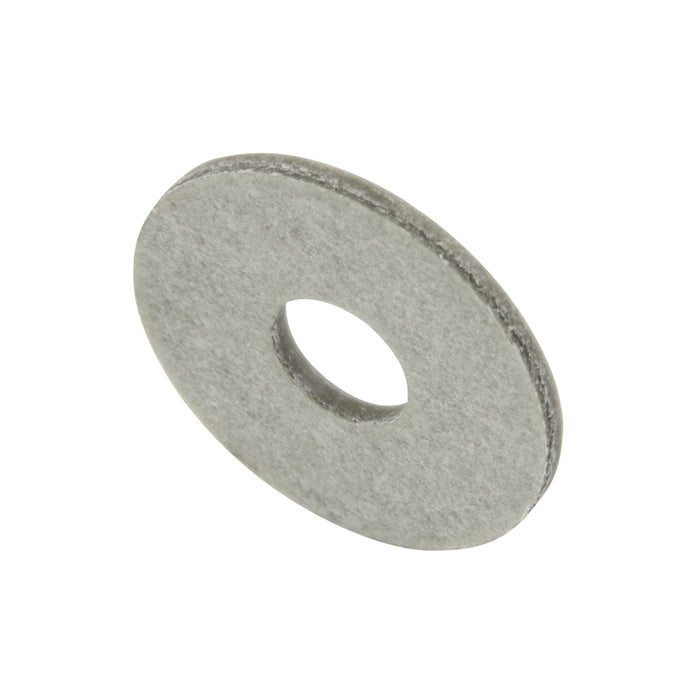 Fibre Washer Flat, Round .219" ID x 1/2" OD x 1/16" THK Electrical Insulating Transformer Board, Light Grey Colour