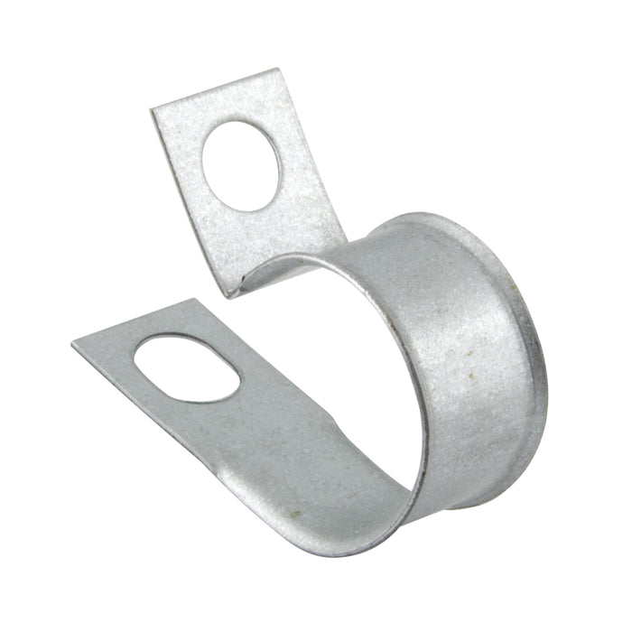 Cable & Wire Clip, Light-Duty Closed Type - Furnished Open, 3/4" DIA Capacity, .750" C to C Steel Hot Dipped Galvanized