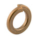 Helical Split Lockwasher, Bolt Size #2 (.035" Wide x .020"TH) Silicon Bronze Plain ANSI B18.21.1-1972(R1983) by Spaenaur Inc.