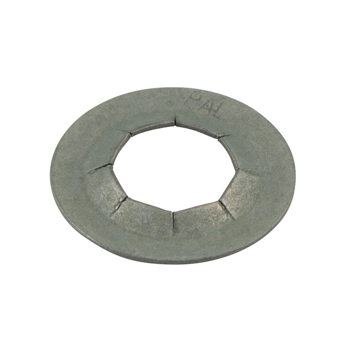 Pushnut, Round Flat Type, Style Pd to Fit 5/32" DIA. Smooth Round Stud Spring Steel Mechanical Zinc Plated