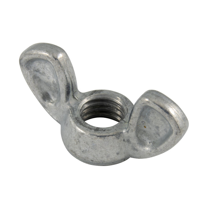Écrou à oreilles moulé sous pression avec base pour rondelle 1/4 po-20 UNC en alliage de zinc moulé sous pression, sans finition, par Spaenaur Inc.