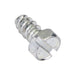 Tapping Screw, Indented Hex Head Slotted Drive, Type B, #6 x 3/8" Length, Steel Zinc Plated by Spaenaur Inc.