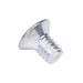 Machine Screw, Oval Head, Phillips Drive, M4 x 0.70 mm UNC x 20 mm Length, Steel Zinc Plated by Spaenaur Inc.