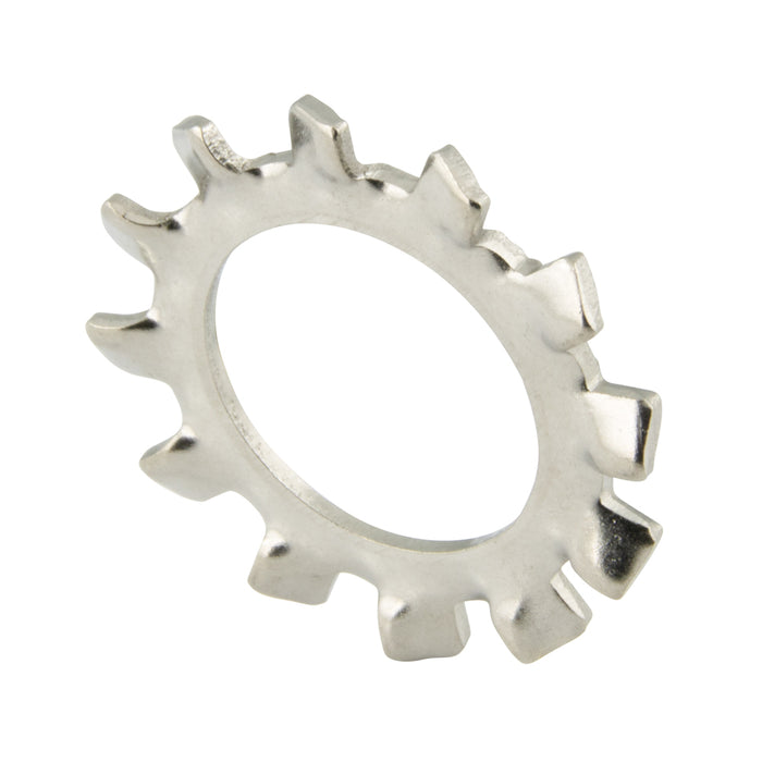External tooth Lockwasher DIN 6797A Size M15 (14.5 ID x 24 OD x 1 TH) A2 Stainless Steel DIN 6797A/A2 M14