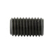 Vis à six pans creux, tête plate, M4 x pas de 0,70 x 25 mm, CL 45H, acier allié, finition brute, DIN 913/45H M4X25, fabriquée par Spaenaur Inc.