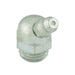 Metric GRease Fitting M10 x 1.00mm Pitch,Short 45 Degree Angle (11mm A/F x 25mm O/A LGTH) Steel Zinc Plated 45 Degree/H2 M10X1 by Spaenaur Inc.