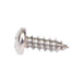 Tapping Screw, Pan Head Unslotted Drive, Type A, #8 x 1/2" Length, Stainless Steel by Spaenaur Inc.