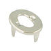 Œillet, style 15, fermeture à pression Klikit 3/8 po de diamètre extérieur x 1/8 po d'épaisseur, 13/64 po de longueur de cylindre, laiton, nickelé par Spaenaur Inc.