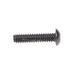 Security Screw, Flat Head Security Hex Socket Drive, #10-24 UNC x 1/2" Length, Steel Plain by Spaenaur Inc.