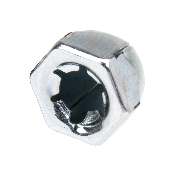 Cap Nut, M12 x 1.75 mm, 18.0 mm WAF, 22.0 mm THK, Steel Zinc Plated, DIN 1587